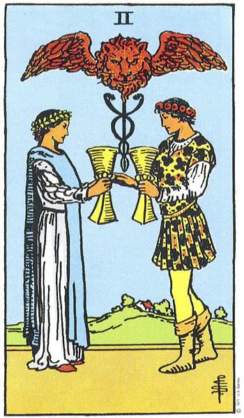 two of cups