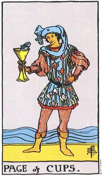 page of cups