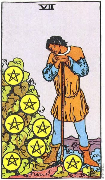 seven of coins