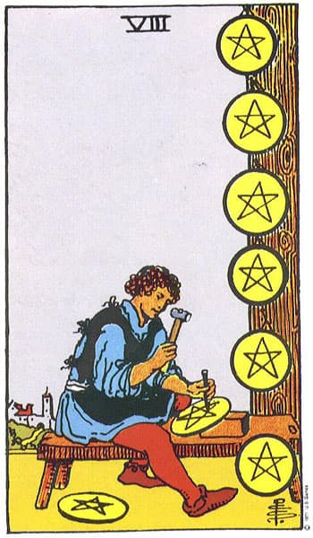eight of coins