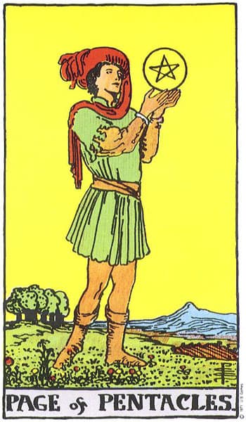 page of coins