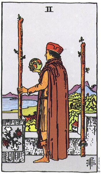 two of wands