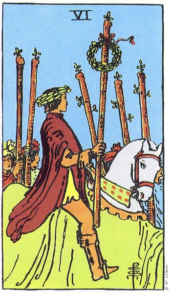 six of wands