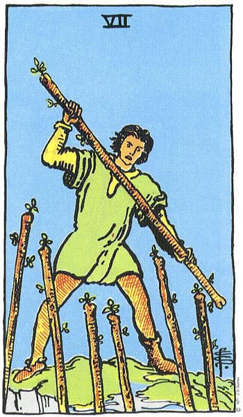 seven of wands