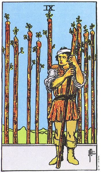 nine of wands